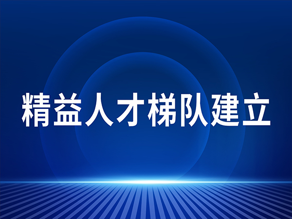 精益人才梯队建立