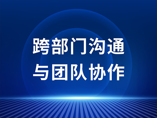 跨部门沟通与团队协作